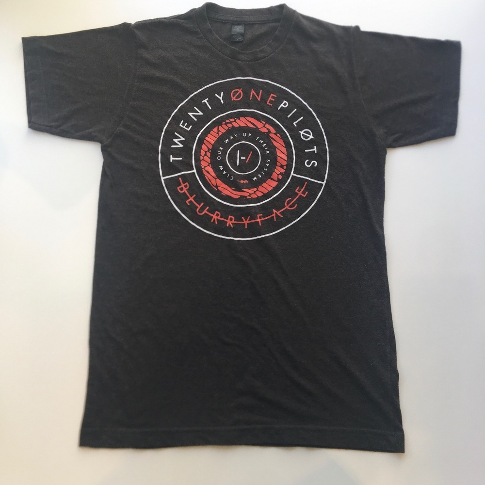 Twenty one pilots grey t-shirt